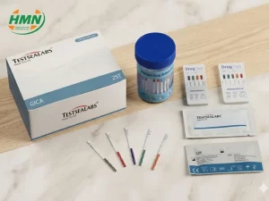 Bảng test nhanh DOA MULTI 5 DRUG (MOP, AMP, THC, COD, HER) Rapid Test.