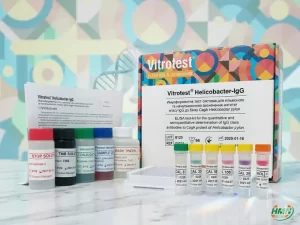 Bộ IVD xét nghiệm định lượng và bán định lượng kháng thể IgG kháng Helicobacter pylori