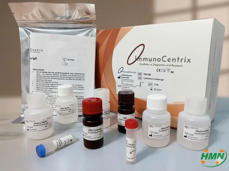 Bộ xét nghiệm định tính kháng thể IgG kháng Cysticercosis (T.Solium)