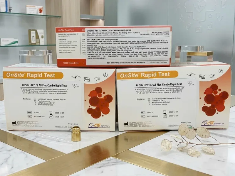 OnSite HIV 1/2 Ab Plus Combo Rapid Test OnSite HIV 1/2 Ab Plus Combo Rapid Test
